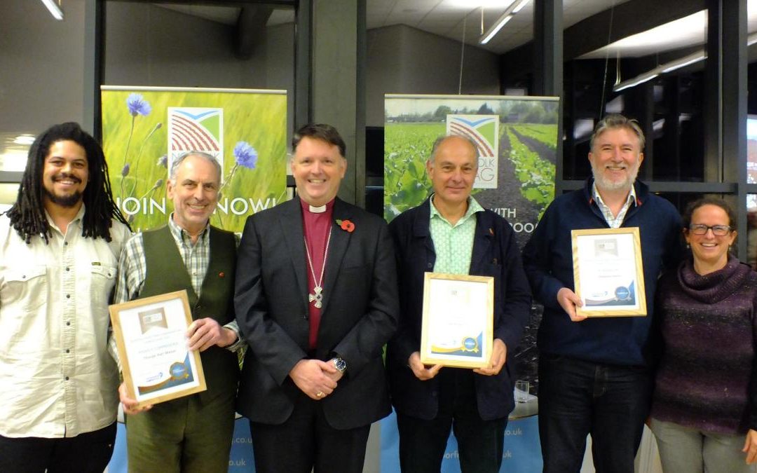 Nature-friendly Norfolk farm wins Ian MacNicol Memorial Trophy